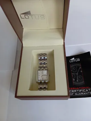Reloj Acero Lotus Mujer Original