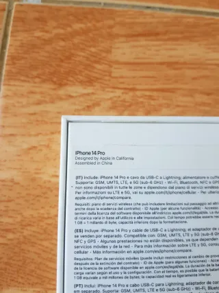 Scatola per iPhone 14 Pro Max