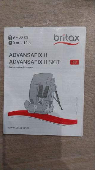 Silla coche Britax Römer Advansafix II