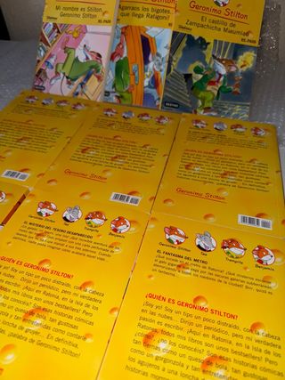Colección libros Geronimo Stilton
