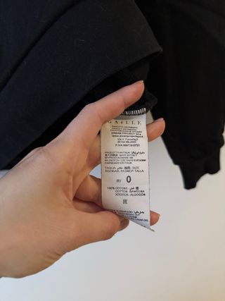 Sudadera Negra Gaelle Paris