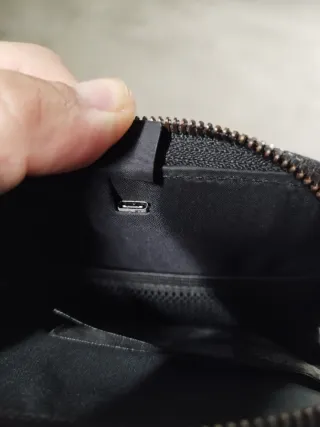 Riñonera Lacoste Negra