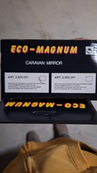 Espejos para coche con caravana