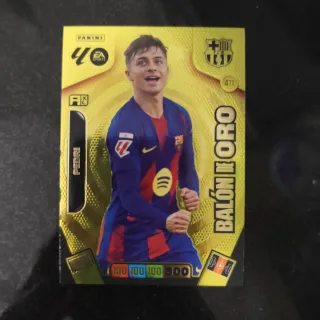 Panini Pedri Balón de Oro 471