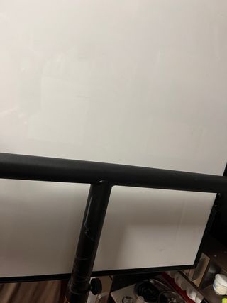 Pizarra Blanca Pie 100x70cm + Porta Documentos