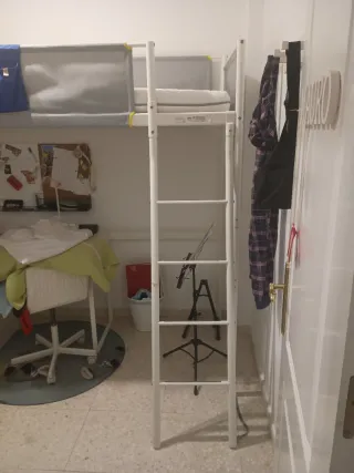 Cama alta IKEA VITVAL 90x200 cm