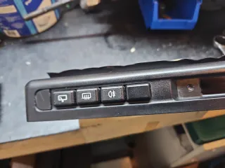 Fiat Uno Turbo: Moldura Reloj Botonera