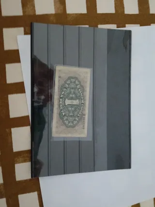 Billete 1 Peseta Banco de España