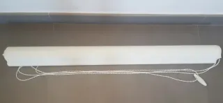 Estor enrollable blanco 1m x 3,15m