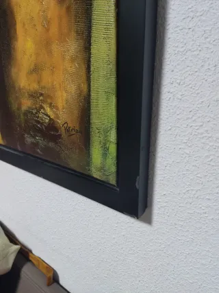 Cuadro Óleo Abstracto