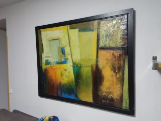 Cuadro Óleo Abstracto