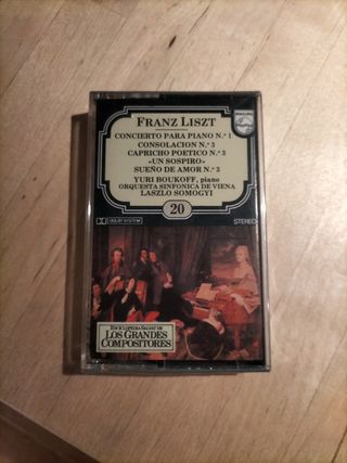 4 Casetes Música Clásica PRECINTADOS