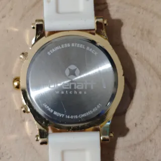 Reloj Brenatt Dorado y Blanco