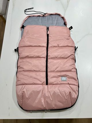 Saco para carrito bebé rosa