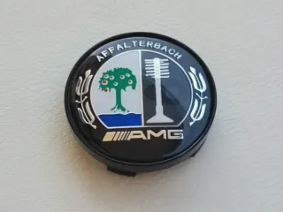 60mm Tapabujes Mercedes AMG Centro Ruedas Llantas