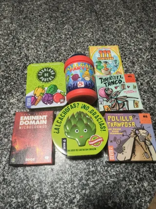 Pack 7 Juegos de Mesa Pequeños