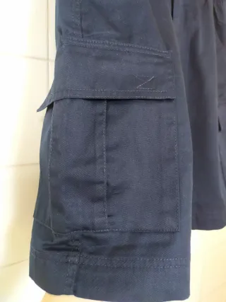 Bermuda Cargo Roly Hombre T. M Azul Marino