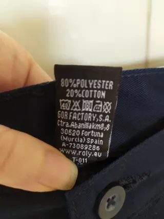 Bermuda Cargo Roly Hombre T. M Azul Marino