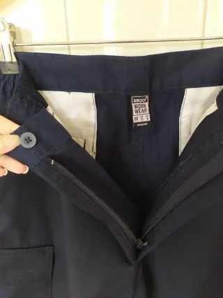 Bermuda Cargo Roly Hombre T. M Azul Marino
