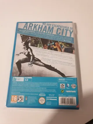 Juegos wii u Batman origins y Batmar arkham city