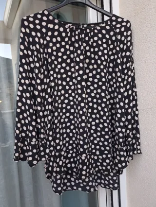 Camisa lunares (Zara)