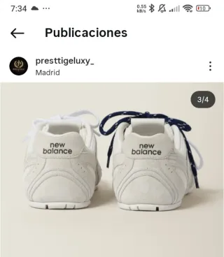 Zapatillas New Balance Miu Miu 38