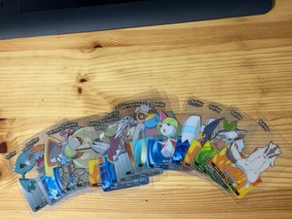 Cartas Pokémon Advanced Transparentes