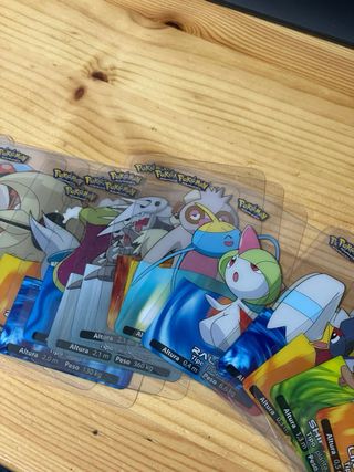 Cartas Pokémon Advanced Transparentes