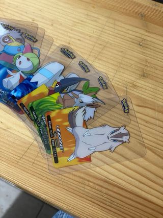 Cartas Pokémon Advanced Transparentes