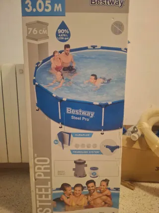 Piscina Bestway Steel Pro 3.05m