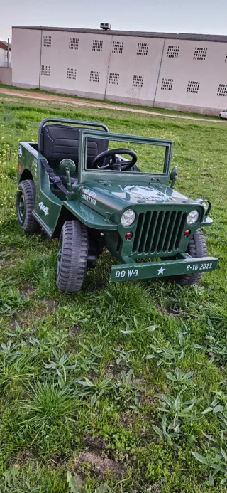 Jeep Infantil Estilo Willy Verde