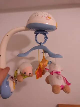Móvil proyector Vtech cuna ovejas
