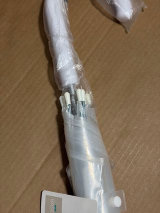 Paraguas largo transparente