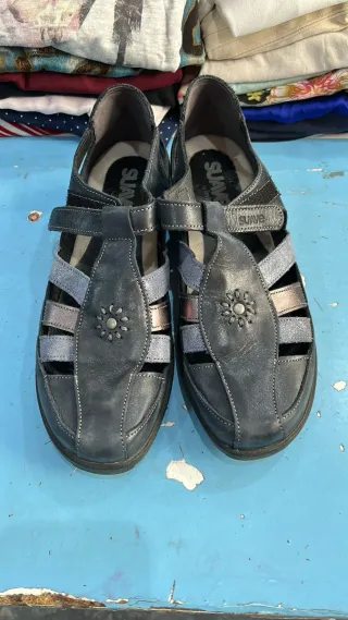 Zapatos Suave señora talla 40 negros