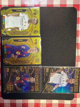 Cartas Futbol Panini Balón de Oro y Special One