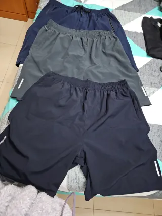 Lote pantalones cortos hombre