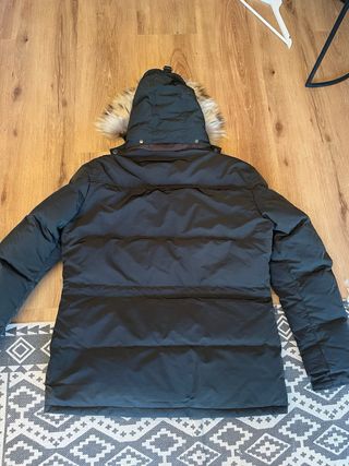 Chaqueta de Plumas Hombre Verde Oscuro XL