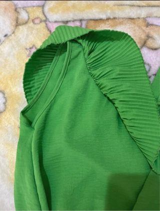 Tutina verde bambina estiva