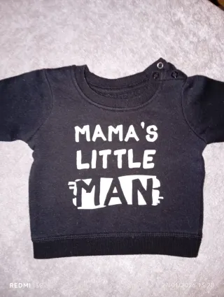 Conjunto bebé Mama's Little Man 3-6