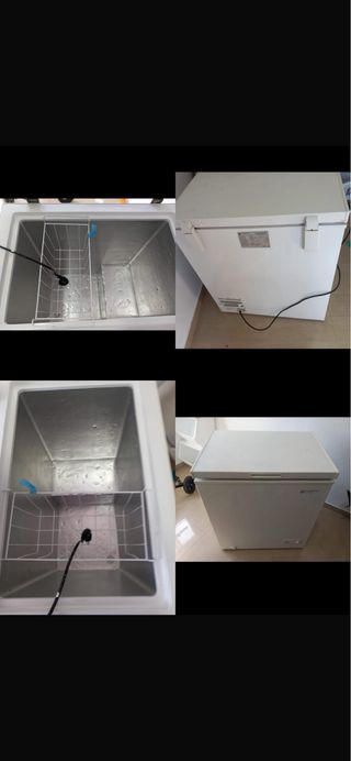 Congelador horizontal blanco