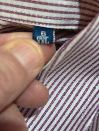 Camisa Exingency Rayas Rosas y Blancas