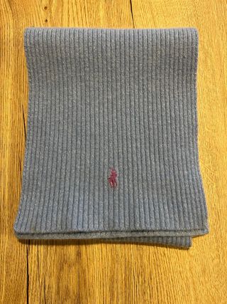 Bufanda Ralph Lauren Lana Azul Cielo