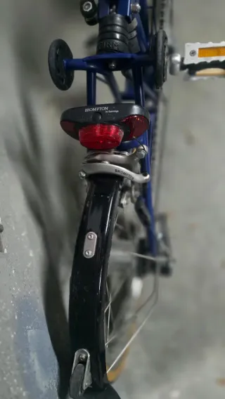 Bicicleta Brompton plegable