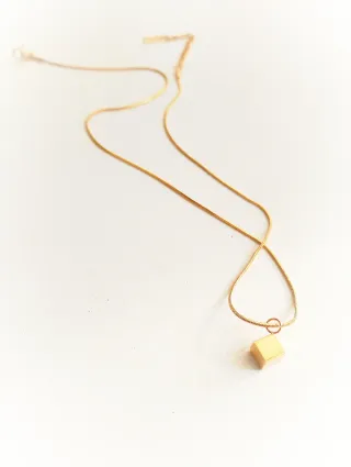 Colgante Cubo Personalizado con Iniciales