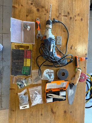 Lote herramientas construcción