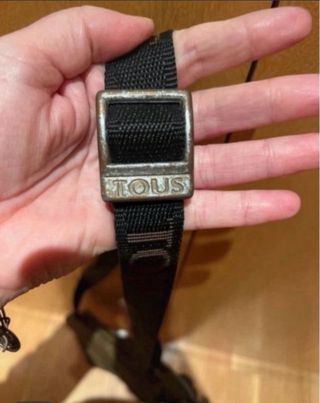 Bolso bandolera Tous verde kaki