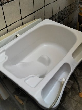 Bañera cambiador de bebé plegable