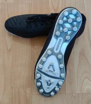 Scarpe da calcio Kipsta nere per bambini