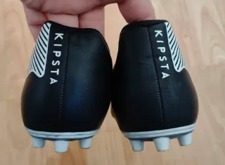 Scarpe da calcio Kipsta nere per bambini