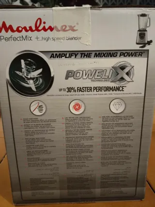 Batidora Moulinex PerfectMix+ 2L 1200W